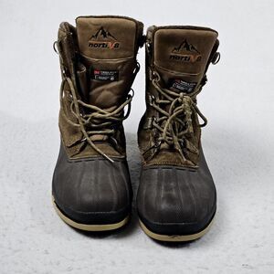 Nortiv 8 Men's Size 11 Winter Snow Boots Outdoor Waterproof Work Chore Gorp